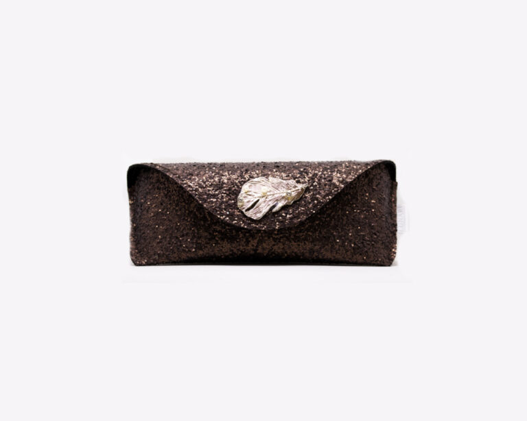 Lunari astuccio bronzo piuma