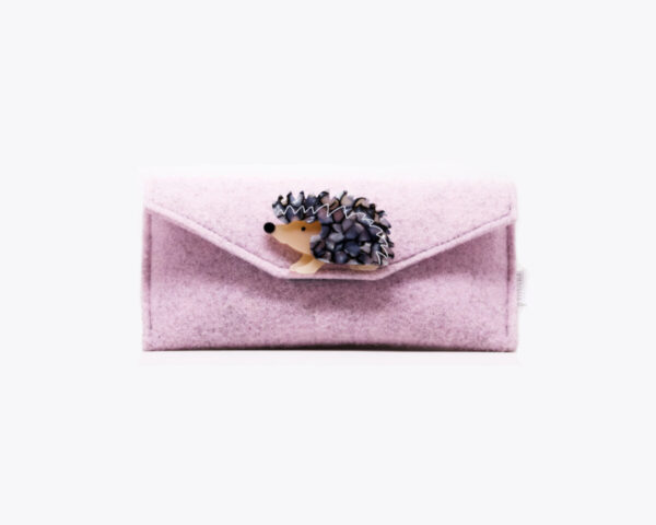 Lunari Astuccio Feltro Rosa Riccio