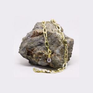 Lunari oro anello allungato