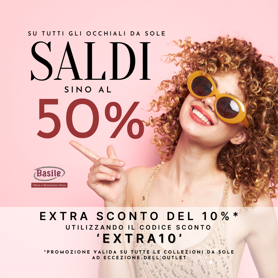 Home -Terralba - Ottica Basile Saldi - Estate 2025